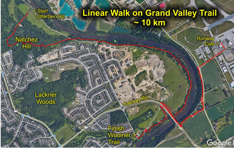 Linear Walk on Grand Valley Trail Linear Walk on Grand Valley Trail