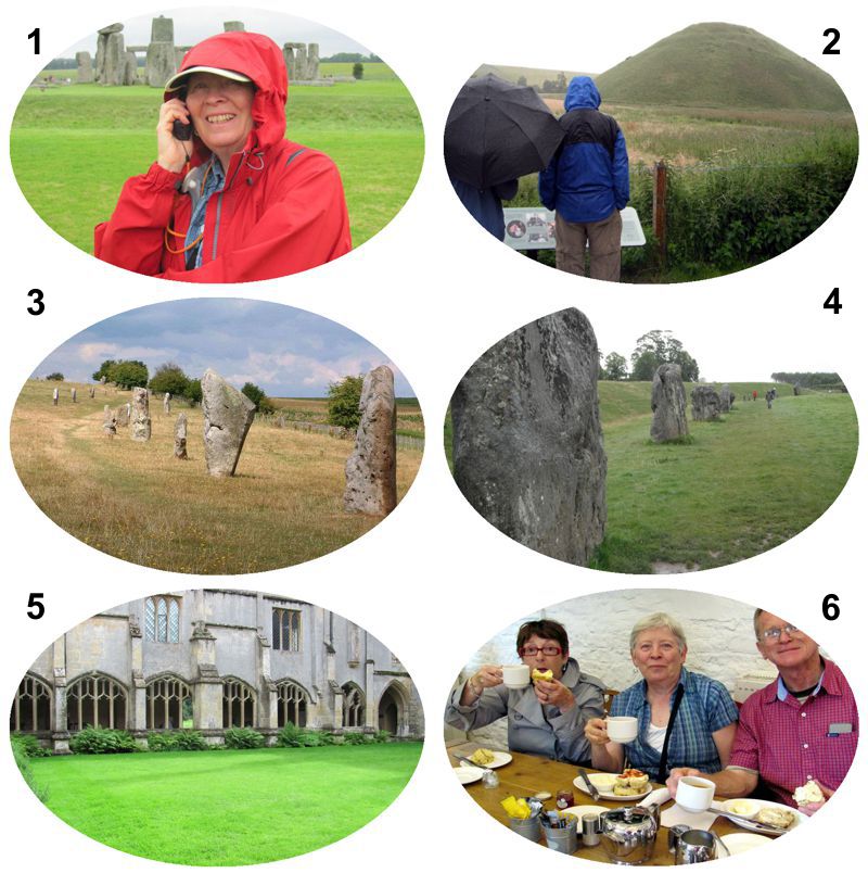 Neolithic monuments around Avebury Neolithic monuments around Avebury