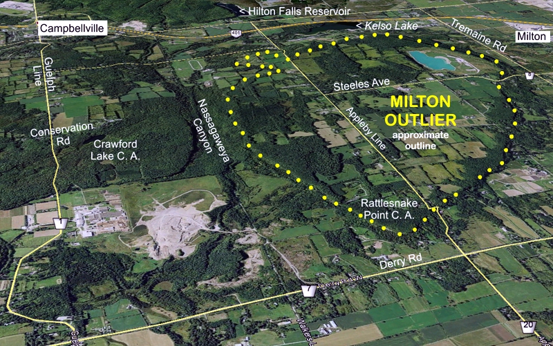 Milton Outlier Google Earth