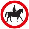 Horses allowed on this path Horses alowed on this path