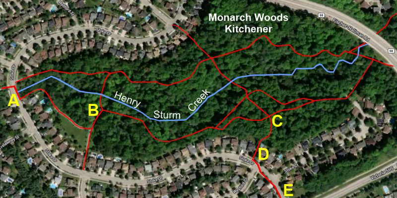 MonarchWoods.jpg Benjamin Road Trail Sign