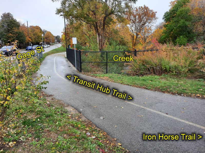 Start at Gage Ave Start at Gage Ave