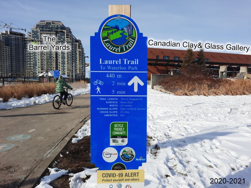 Laurel Trail Sign Laurel Trail Sign