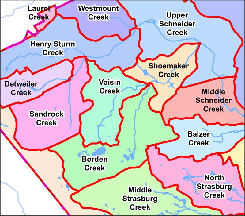 Storm Water Area Map Storm Water Area Map