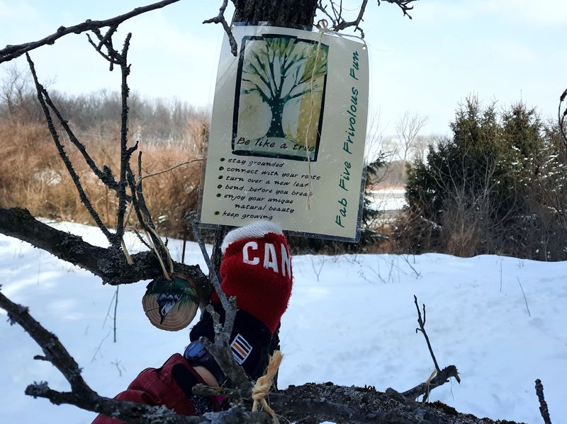 Be Like a Tree Sign Be Like a Tree Sign