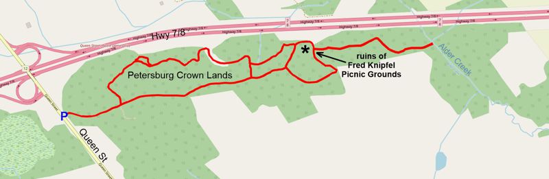 Petersburg Crown Lands Map Petersburg Crown Lands Map