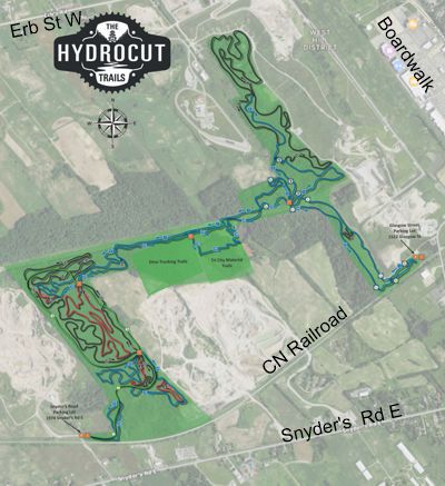 Petersburg Hydrocut Map